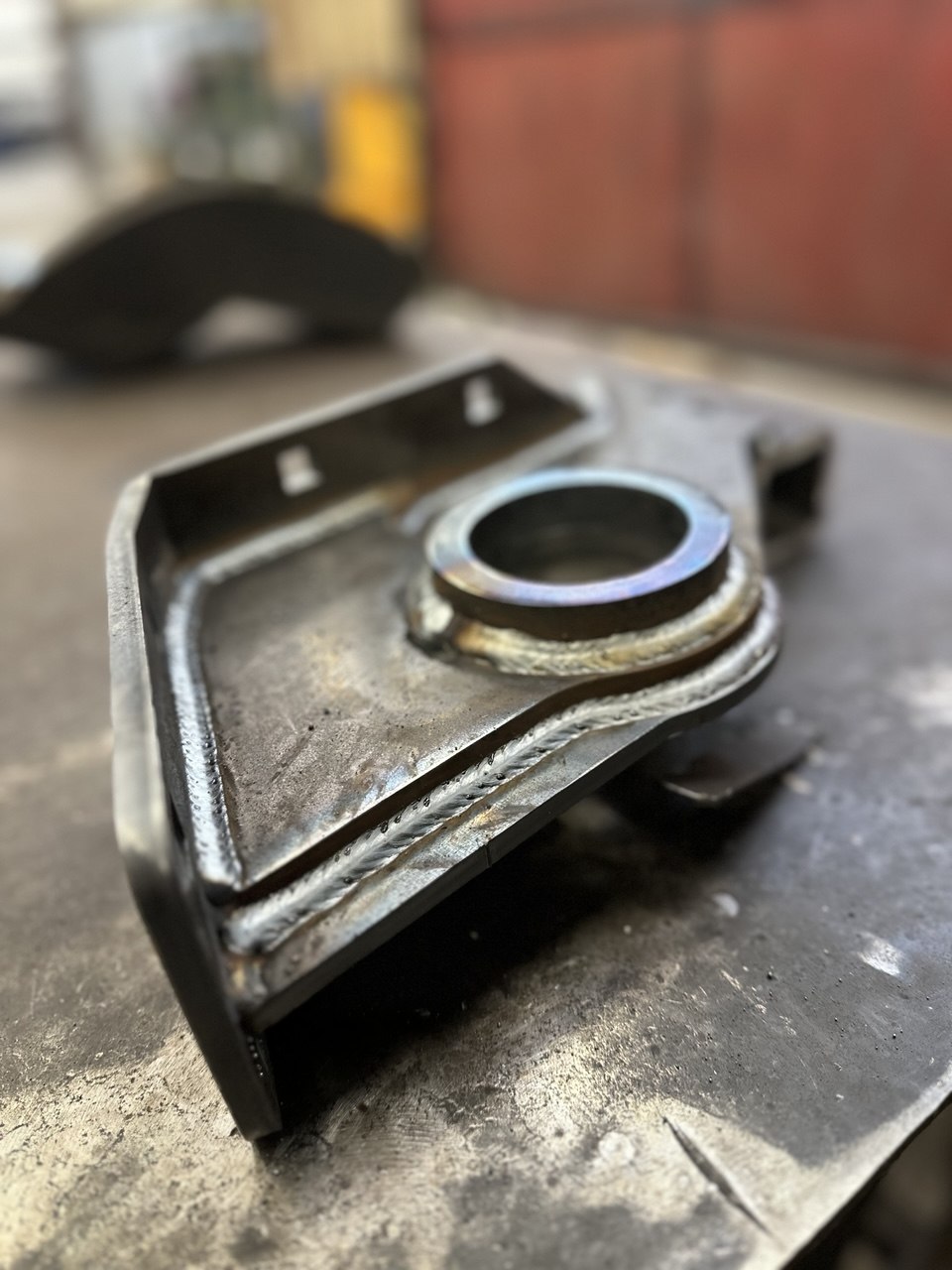 Componente metallico saldato